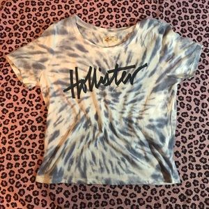 Hollister Tie Dye Cropped Top Size Small